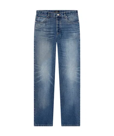 APC A.P.C. BUTTON DETAILED STRAIGHT LEG JEANS
