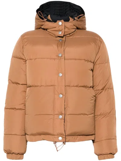 Apc Sophie Padded Jacket In Bac Dk Beige