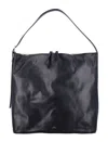 Apc A.p.c. Spacious Black Leather Vera Maxi Bag