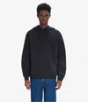 Apc Standard A. P.c. Brodé Hoodie (m) M Black In Black