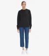 Apc Standard A. P.c. Brodé Sweatshirt (w) 3xl Black In Black