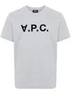 Apc A.p.c. Standard Big Vpc T-shirt Clothing In Grey