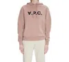 Apc Standard Grand Hoodie In Pink/dark Navy Blue In Multi
