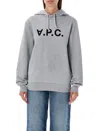 Apc A.p.c. Hoodie Standard Grand Vpc In Grau