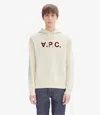 Apc Standard Grand Vpc Hoodie (m) Xs Ecru In Ecru