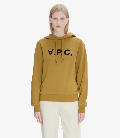 APC STANDARD GRAND VPC HOODIE (W) L BLACK / KHAKI