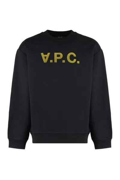 Apc A.p.c. Standard Grand Vpc Oversize Sweatshirt In Black