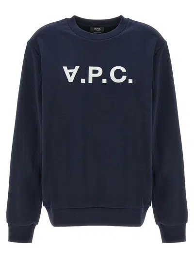 Apc A.p.c. 'standard Grand Vpc' Sweatshirt In Blue