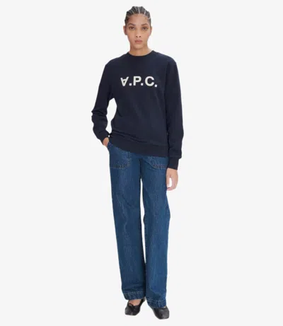APC STANDARD GRAND VPC SWEATSHIRT (W) M DARK NAVY BLUE