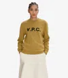 Apc Standard Grand Vpc Sweatshirt (w) Xs Tobacco / Green In Tobacco / Green