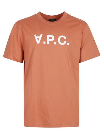 Apc A.p.c. Tshirt In Orange
