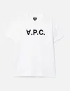 Apc A.p.c. Standard Grand Vpc Logo T-shirt In White