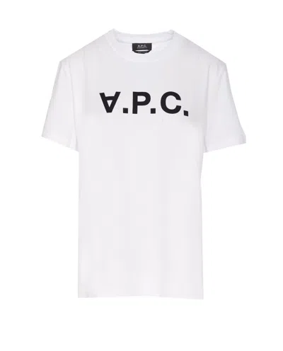 Apc Standard Grand Vpc T-shirt In White