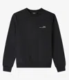 Apc A.p.c. Sweatshirt Standard Item In Black / White