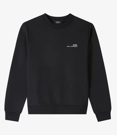 APC STANDARD ITEM SWEATSHIRT (M) M BLACK / WHITE
