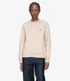 Apc Standard Item Unisex Sweatshirt (w) S Aae In Aae - Putty