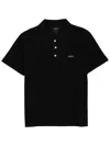 Apc Standard Logo Polo In Animal Print