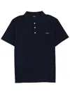 Apc A.p.c. T-shirts And Polos In Blue