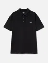 Apc A.p.c. Black Polo Shirts Men In Black