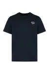 Apc A.p.c. Standard Rue Madame Cotton Crew-neck T-shirt In Blue
