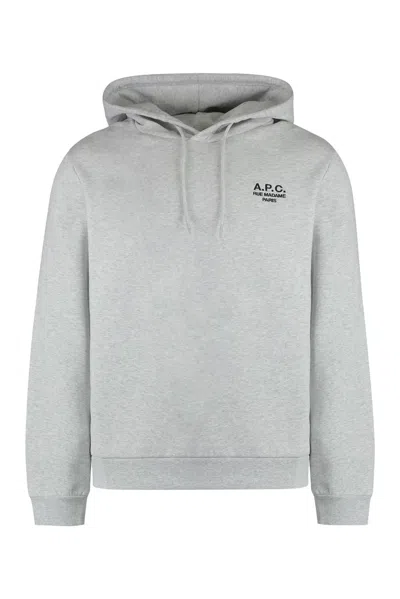 A.p.c. Standard Rue Madame Cotton Hoodie In Multi