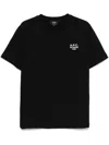 A.p.c. A. P.c. Standard Regular Fit T-shirt In Black