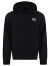 Apc A.p.c. Hoodie Standard Rue Madame Gots In Black