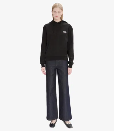 Apc Standard Rue Madame Hoodie (w) 3xl Black / White