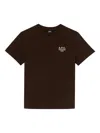 Apc Standard Rue Madame Logo-print T-shirt In Brown
