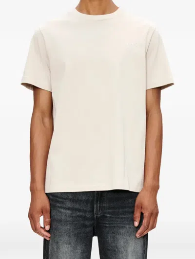 A.p.c. Standard Rue Madame Logo-embroidered T-shirt In White