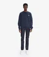 Apc A.p.c. "rue Madame Gots" Standard Sweatshirt. In Tiq - Navy Blue