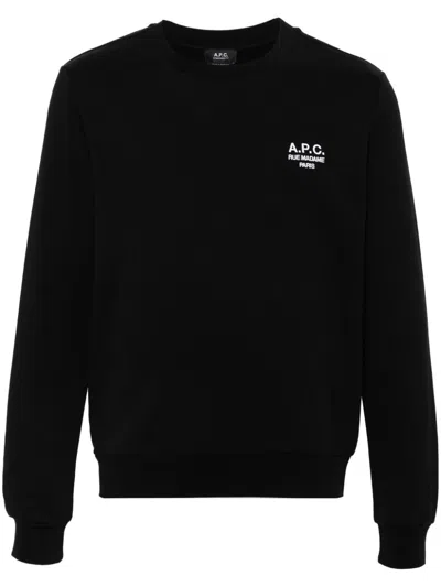 Apc Standard Rue Madame Sweatshirt In Nero