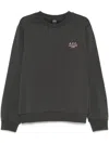 Apc A.p.c. Sweat Standard Rue Madame In Grey