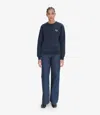 Apc Standard Rue Madame Unisex Sweatshirt (w) Xl Tiq In Tiq - Navy Blue