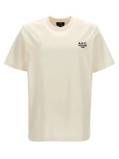 Apc Standard Rue Madame T-shirt White In Neutral