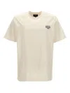 Apc A.p.c. Raymond T Shirt With Embroidered Logo In White