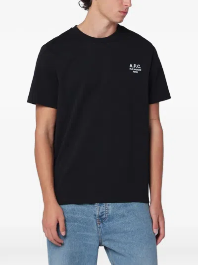 A.p.c. Standard Rue Madame T-shirt In Black