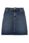 Apc A.p.c. Denim Mini Skirt