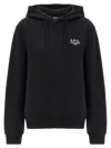 Apc A.p.c. Black Cotton Sweatshirt