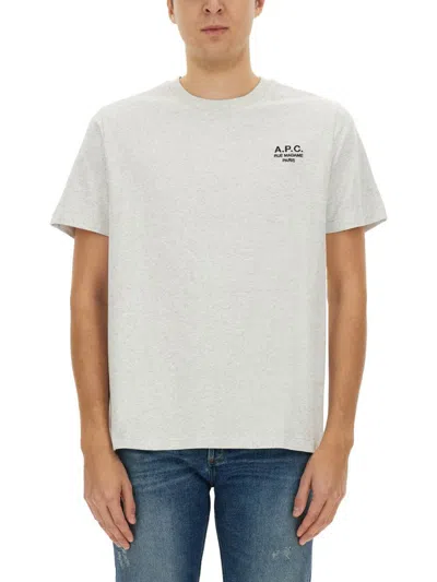 Apc T-shirt A. P.c. Men Colour Grey In Neutral