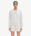 Apc Gray Asics Edition Stone Sweatshirt In Plb - Pale Heather Gray