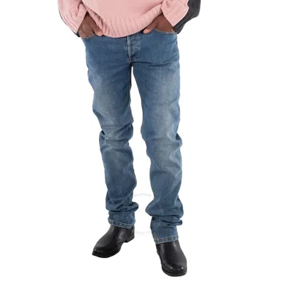 Apc A.p.c. Stonewashed Indigo Petit Standard Jeans In Purple
