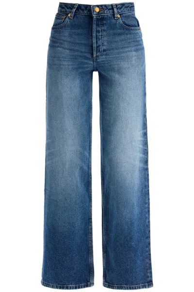 Apc Elisabeth Jeans In Blue