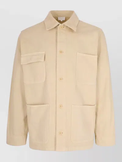 Apc Straight Jacket Chest Pocket Front Pockets In White