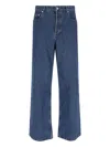 Apc A.p.c. Relaxed Jeans In Blue