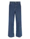 Apc A.p.c. Relaxed Jeans In Blue