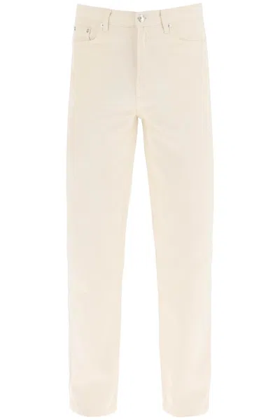 Apc Brunello Cucinelli Straight Leg Cotton Jeans