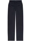 Apc Straight-leg Cotton Tailored Trousers In 蓝色