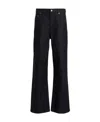 Apc A.p.c. Mens Martin Stonewashed Black Denim Jeans In Black