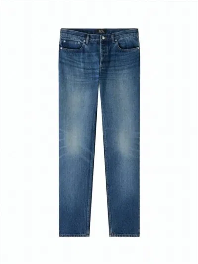 APC STRAIGHT-LEG DENIM PANTS WITH SUBTLE FADING